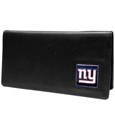 New York Giants Leather Checkbook Cover